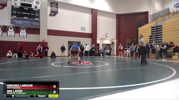 190 lbs Round 2 - Bre Lapier, Franklin Community vs Miranda LaRoche, New Palestine