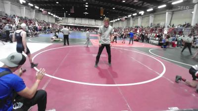 95 lbs Consi Of 8 #2 - Tristan Hartman, Stout Wr Ac vs Solomon Williams, Grindhouse WC