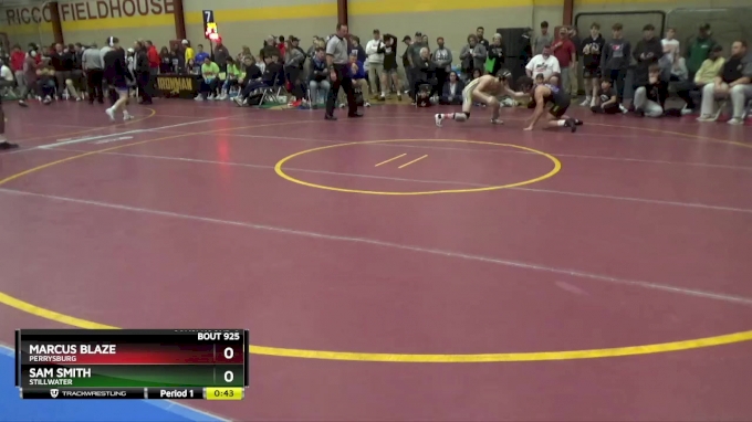 120 lbs Cons. Round 6 - Marcus Blaze, Perrysburg vs Sam Smith, Stillwater