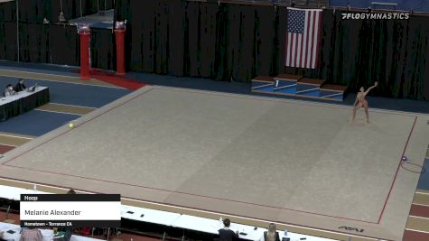 Melanie Alexander - Hoop - 2021 Rhythmic Elite Qualifier