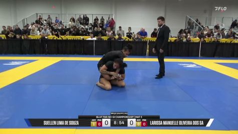 Larissa Manuelle Oliveira Dos Sa vs Suellen Lima De Souza 2026 Pan IBJJF Jiu-Jitsu No-Gi Championship