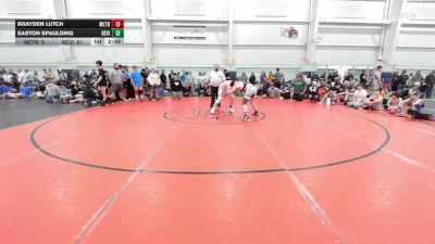 160 lbs Round Robin 3 - Brayden Lutch, Metro All-Stars-MS vs Easton Spaulding, Revival Black-MS