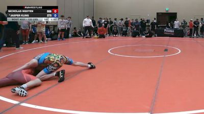 120 lbs Champ. Rd Of 64 - Nicholas Nguyen, Basement Rats vs Jasper Kling, Steller Trained