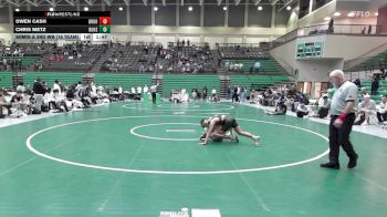 113 lbs Semis & 3rd Wb (16 Team) - Owen Cash, Brookwood vs Chris Metz, Buford HS