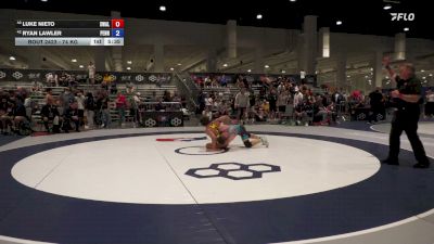 74 kg Cons. Rd Of 32 - Luke Nieto, Savage Wrestling Academy LlC vs Ryan Lawler, Pennsylvania