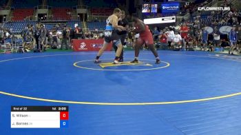 285 lbs Rnd Of 32 - Simon Wilson, Illinois vs Jacob Barnes, Oregon