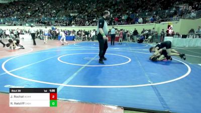 110 lbs Round Of 64 - Jake Rochat, Bridge Creek Wrestling vs Reese Ratcliff, Cashion Wrestling