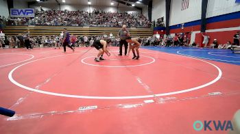 132 lbs Round Of 16 - Benji Sanchez, Eufaula Ironheads Wrestling Club vs Maverick Castillo, Bixby