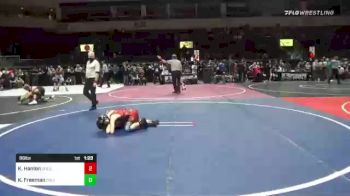 86 lbs Quarterfinal - Kayden Hanlon, Gold Rush vs Kawika Freeman, Colts WC - SV