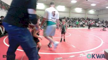 46 lbs Final - Maverick Coffman, Sallisaw Takedown Club vs Jett Hamm, Pocola Youth Wrestling