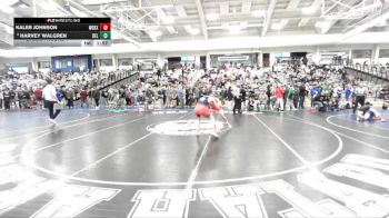 132 lbs Champ. Round 1 - Kaleb Johnson, Woods Cross vs Harvey Walgren, Delta