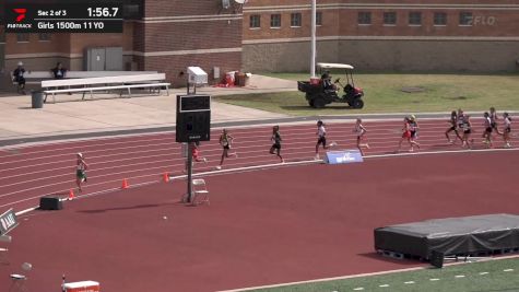 Youth Girls' 1500m, Finals 2 - Age 11