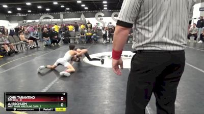 90 lbs Quarterfinals (8 Team) - AJ Bechlem, West Shore Wrestling Club vs John Tarantino, Ruthless