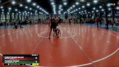 84 lbs Rd# 7- 10:45am Saturday Final Pool - Christopher Baldo, Bitetto Trained vs Phoenix Russo, Westshore D.S.