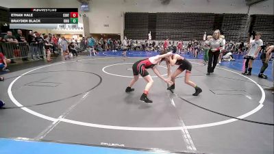 85 lbs Rr Rnd 3 - Ethan Hale, Centurion MS vs Brayden Black, Kingsway MS