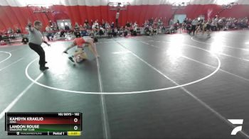 182 lbs Semifinal - Kamdyn Kraklio, Iowa vs Landon Rouse, Shakopee Mat Club