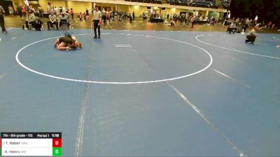 7th - 8th grade - 115 Quarters - Keaton Henry, Immortal Athletics WC vs Teagan Raber, Iowa