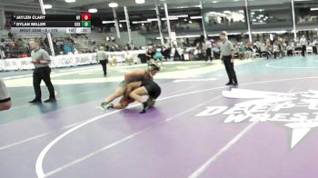 5 - 175 lbs Cons. Round 2 - Jaylen Clary, William Fleming vs Dylan Miller, Frank Cox