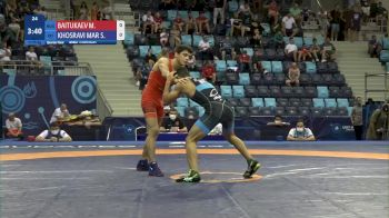 55 kg 1/4 Final - Magomed Baitukaev, Russia vs Shahdad Ali Khosravi Mardakheh, Iran