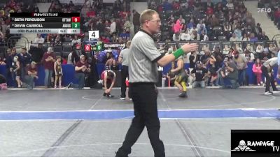 73 lbs Quarterfinal - Snyder Kurtz, Slyfox vs Kane Williams, Maize