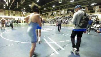 138 lbs Champ. Round 1 - Maverick Lopez, El Camino Real vs Josiah De Alba, Bishop Amat