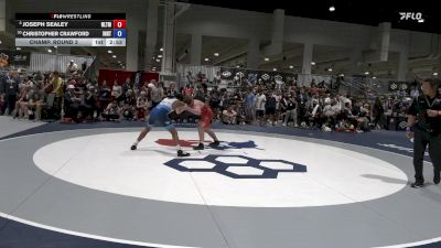 74 lbs Champ. Round 3 - Joseph Sealey, NLWC/TMWC vs Christopher Crawford, Indiana RTC