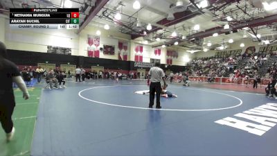 105 lbs Champ. Round 2 - Nethania Munguia, La Quinta/La Quinta vs Arayah Suchil, Citrus Valley