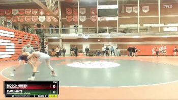 106 lbs Champ. Round 1 - Max Banta, Sugar Salem High School vs Ridgon Green, Madison High School