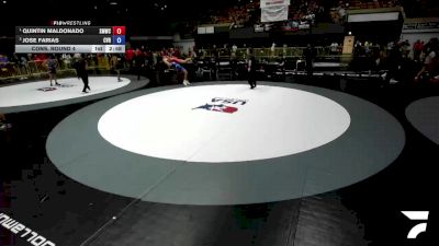 74 kg Cons. Round 4 - Quintin Maldonado, Swamp Monsters Wrestling Club vs Jose Farias, Central Valley RTC