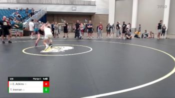 129 lbs Cons. Round 4 - Carson Adkins, Cincinnati Elder vs Tyler Ineman, Lake Catholic