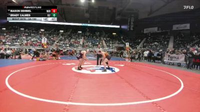 3A-190 lbs Cons. Round 3 - Brady Calmes, Glenrock vs Mason Dehmel, Worland