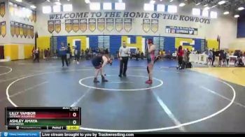 170 lbs Quarterfinal - Ashley Amaya, Edgewater vs Lilly Yambor, Gateway (Kissimmee)