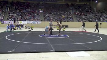 113 lbs 1st Place Match - Jaxson Mayberry, Union County vs Jackson Wells, Harrison County