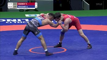 57 kg Semifinal - Aliabbas Rzazade, AZE vs Vladimir Egorov, MKD
