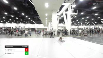 66 lbs Consolation - Trey Merkley, Uintah Wrestling vs Dillon Sweat, Kalispell WC