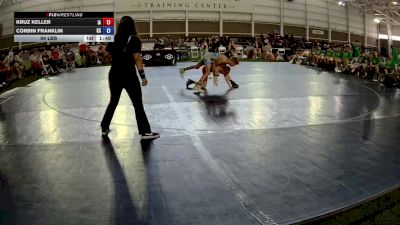 94 lbs Kruz Keller, Iowa vs Corbin Franklin, Kansas