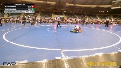 80 lbs Round Of 16 - Kiyan Bassiri, Capital City Wrestling Club vs Quentin Neal, Greater Heights Wrestling