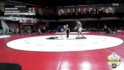 165 lbs Semifinals (8 Team) - Amos Ketcher, SALINA vs Brantz Bateman, MARLOW