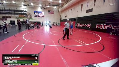140-143 lbs Round 3 - Jesse Adame, Ralston Valley vs Rohan Ghoshal, Legend