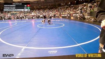 67 lbs Round Of 16 - Kailyr Ramirez, Irish Wrestling Club vs Porter Fulger, Alpha Elite