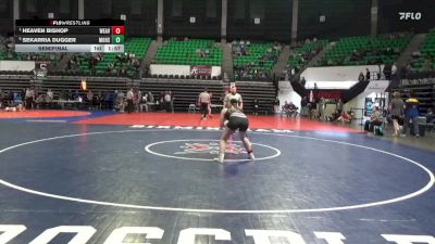 1-5A 165 Semifinal - Heaven Bishop, Weaver vs Sekarria Dugger, Moody Hs