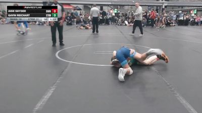 100 lbs Round 2 (3 Team) - Jude Snyder, Broad Axe WA Gold vs Gavin Reichart, Xtreme Team
