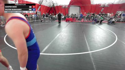 175 lbs Cons. Sub-rd Of 16 - Cooper Bode, Sycamore Wrestling Club vs Dalton Burkhardt, Caveman