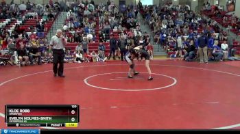 120 lbs Semifinal - Evelyn Holmes-smith, Enterprise HS vs Kloe Robb, Sparkman