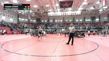 155 lbs Champ. Round 1 - Kassidy Jackson, Arlington vs Eliana Hammond, El Paso Franklin