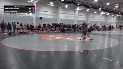 131 lbs Champ. Round 2 - Kathleen Fisher, Brewton Parker vs Delia Gulzow, Eastern Oregon