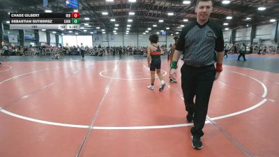 100 lbs Round 3 (12:30pm Saturday) - Sebastian Gutierrez, Cali Red vs Chase Gilbert, Rebellion