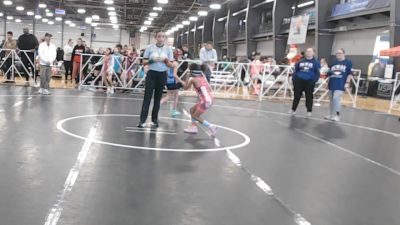 60 lbs Round 4 (2:15pm Saturday) - Samantha Ham, Minnesota Funky Singlets vs Violet Ogden, NCWAY National Team