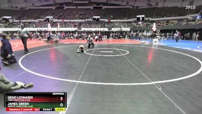 Rookie 3-5 48-52 Semifinal - James Green, Grizzly Wrestling Club vs Geno Leonardi, Tabb Wrestling Club