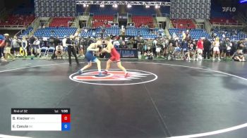 106 lbs Rnd Of 32 - Brett Kiecker, Minnesota vs Eric Casula, Oklahoma